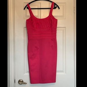 pink Calvin Klein dress